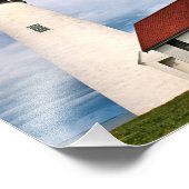 Bakers Island Lighthouse Massachusetts Foto Afdruk (Hoek)