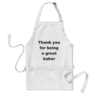 Baker's pron met zakjes standaard schort