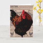 Baker's Special Poultry, Verjaardag Kaart (Gele Bloem)