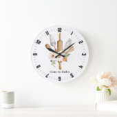 Baker's Tools Utensils Large Clock Grote Klok (Huis)