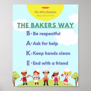 Baker's Way-Poster Poster