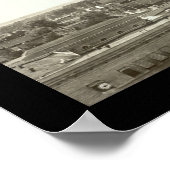 Bakersfield, CA Foto 1909 Poster (Hoek)