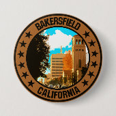 Bakersfield Ronde Button 7,6 Cm (Voorkant)
