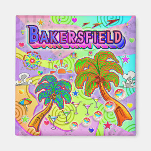 Bakersfield Vacking Target Magnet Magneet