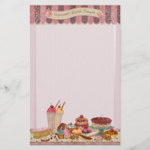 Bakery Boutique Cakes & Patisserie Stationery 2 Briefpapier