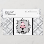 Bakery Boutique Style Cadeaubonnen (Voorkant / Achterkant)