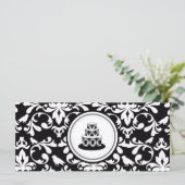 Bakery Boutique Style Cadeaubonnen {Damask} (Staand voorkant)