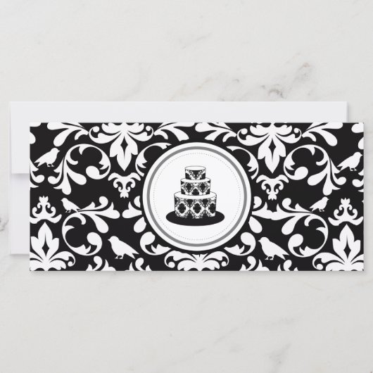Bakery Boutique Style Cadeaubonnen {Damask} (Voorkant)