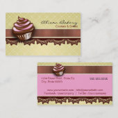 Bakery Business card Visitekaartje (Voorkant / Achterkant)