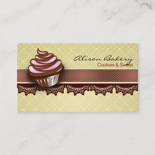 Bakery Business card Visitekaartje (Voorkant)
