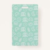 Bakery Business Foto gepersonaliseerd Badge (Achterkant)