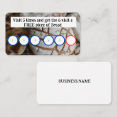 BAKERY - CARTE DE LOYAUTÉ CLIENT (Devant / Derrière)