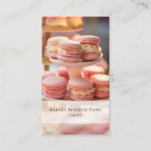 Bakery Custom Foto Sociale Media QR Code Visitekaartje (Voorkant)