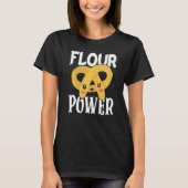 Bakery Donut Baking Flour Power Confectioner Cake  T-shirt (Voorkant)