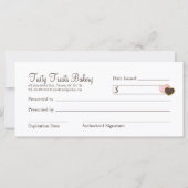 BAKERY GIFT-CERTIFICAAT (Achterkant)