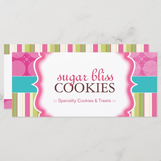 BAKERY GIFT-CERTIFICAAT (Voorkant / Achterkant)