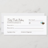 BAKERY GIFT-CERTIFICAAT (Achterkant)