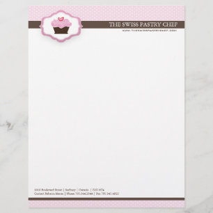 Bakery Letterhead Briefhoofd Ontwerp