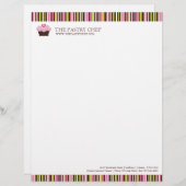 Bakery Letterhead Briefhoofd Ontwerp (Voorkant / Achterkant)