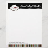 Bakery Letterhead Briefhoofd Ontwerp (Voorkant / Achterkant)