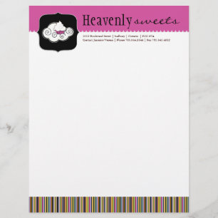 Bakery Letterhead Gepersonaliseerd Briefhoofd