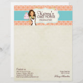 Bakery Letterhead Gepersonaliseerd Briefhoofd (Voorkant / Achterkant)