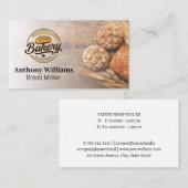 Bakery Logo | Loaves of Bread Visitekaartje (Voorkant / Achterkant)