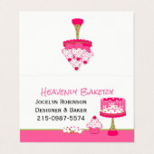 Bakery Loyalty Folded Visitekaartje (Buitenkant ongevouwen)