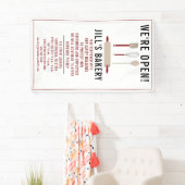 Bakery Open Red Kitchen Food Business Restaurant Spandoek (Insitu)