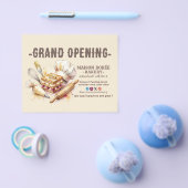 Bakery Pastry Chef Baking Catering Grand Opening Flyer (Enkel)