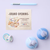 Bakery Pastry Chef Baking Catering Grand Opening Flyer (Enkel)