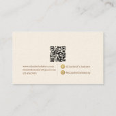 Bakery Pastry Chef Baking Catering Loyalty Punch (Achterkant)