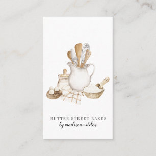 Bakery Pastry Chef Visitekaartje