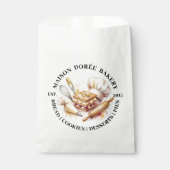 Bakery Store Pastry Chef Dessert Sweets Cake Baker Bedankzakje (Voorkant)