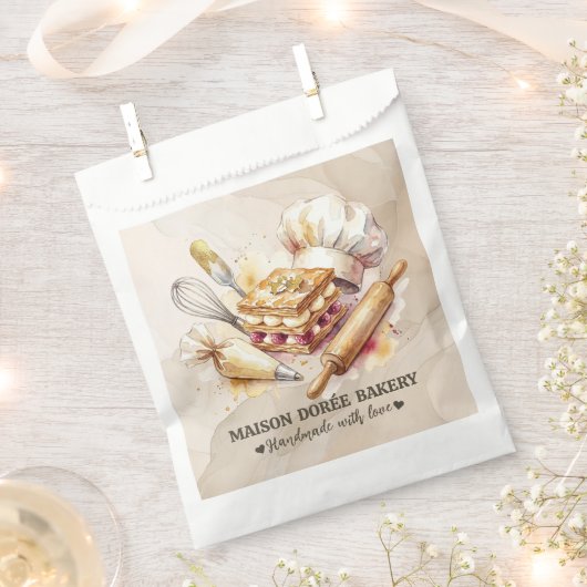 Bakery Store Pastry Chef Dessert Sweets Cake Baker Bedankzakje (Geknipt)