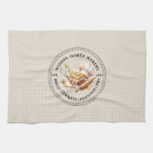 Bakery Store Pastry Chef Dessert Sweets Cake Baker Theedoek (Horizontaal)