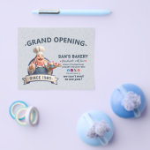 Bakery Store Pastry Chef Desserts Grand Opening Flyer (Enkel)