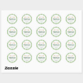 Bakery Thank You Sticker - Custom Baking Design (Feuille)