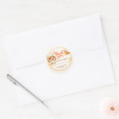 Bakery Thank You Sticker - Cute Girl Baker Design  (Enveloppe)