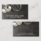 Bakgereedschap Visitekaartje (Voorkant / Achterkant)