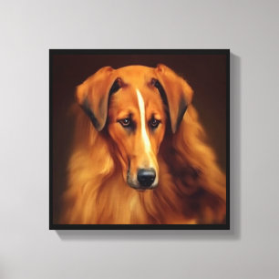 Bakharwal Dog - Hond Portret Canvas Afdruk
