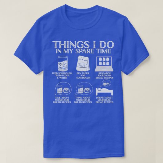 Baking Baker Bakery Sourdegh Bread Master 1 T-shirt (Design voorkant)