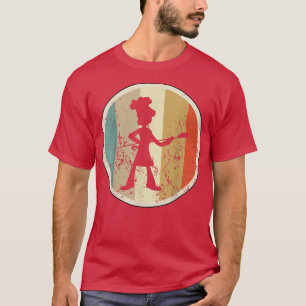 Baking Bread Master Baker Bakery Retro Dis T-shirt