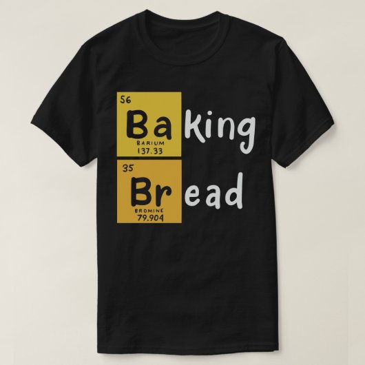 Baking Bread T-shirt (Design voorkant)