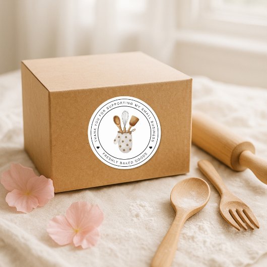 Baking Business Sticker