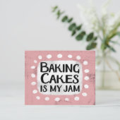 Baking Cakes Est Ma Carte De Voeux De Confusion (Debout devant)