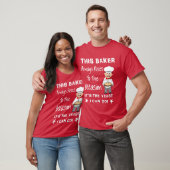 Baking Chef Funny Pun Bakers Graphic T-shirt (Unisex)