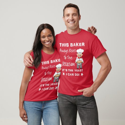 Baking Chef Funny Pun Bakers Graphic T-shirt (Unisex)