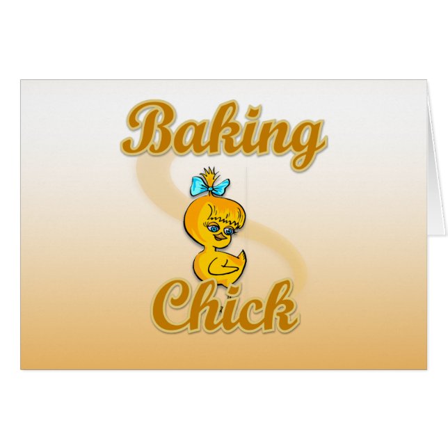Baking Chick (Voorkant Horizontaal)