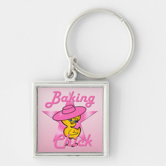 Baking Chick 8 Sleutelhanger (Voorkant)